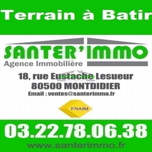 Offres de vente Terrain Grivesnes 80250