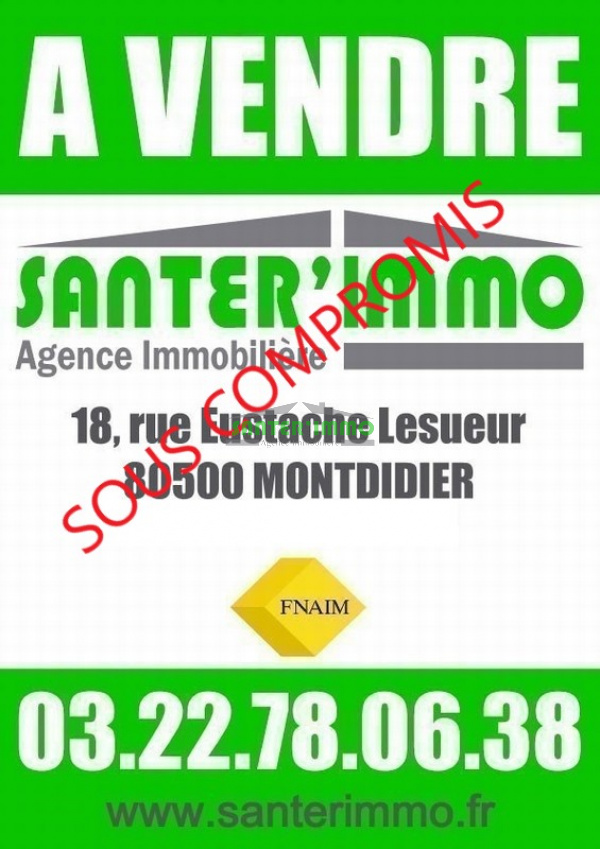 Offres de vente Maison Montdidier 80500